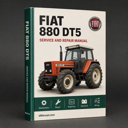 Fiat 880 DT5 Parts Catalog Manual