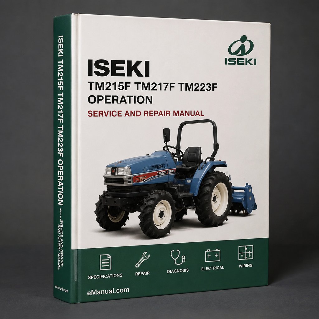 Iseki TM215F TM217F TM223F operation Manual