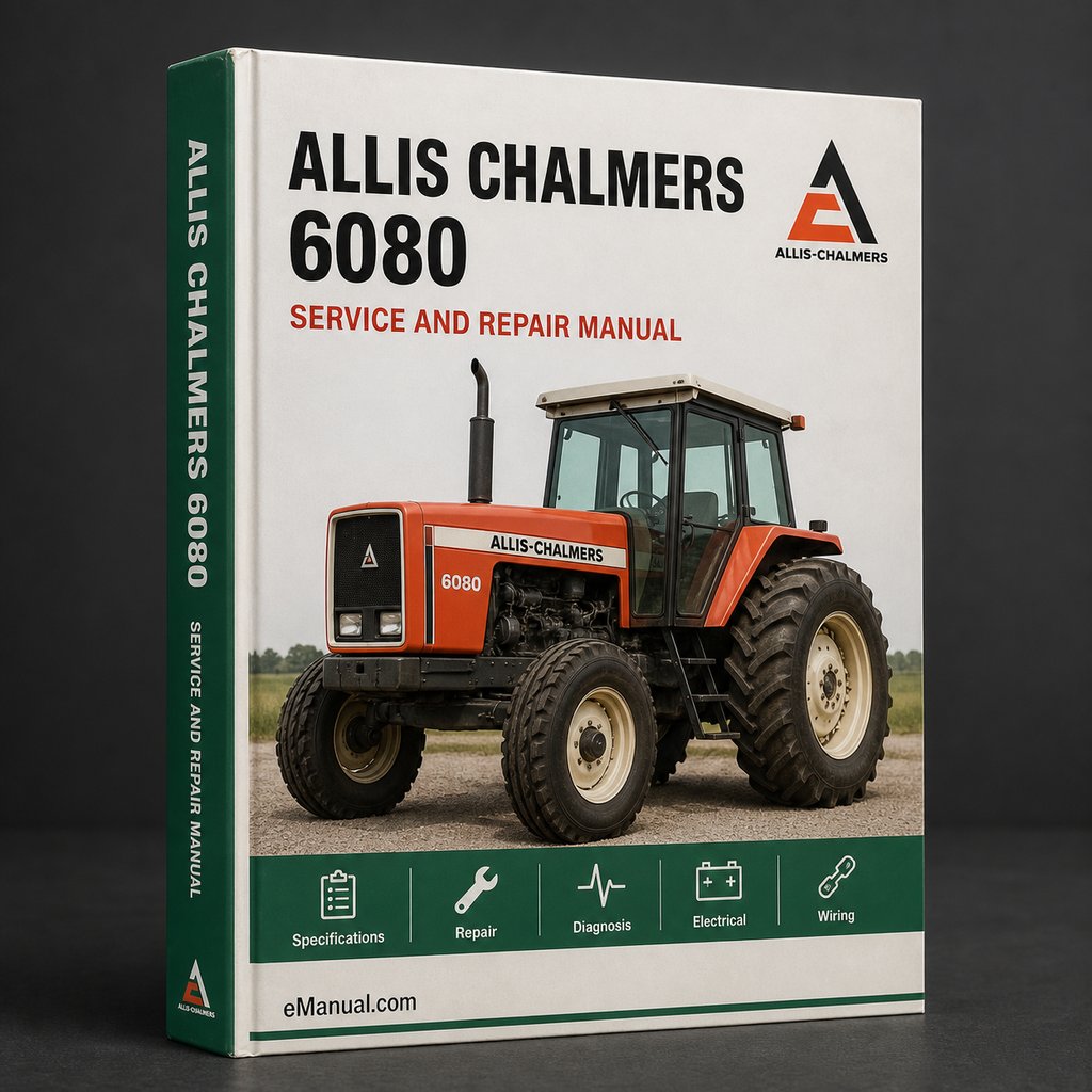 Allis Chalmers 6080 Workshop Repair Service Manual