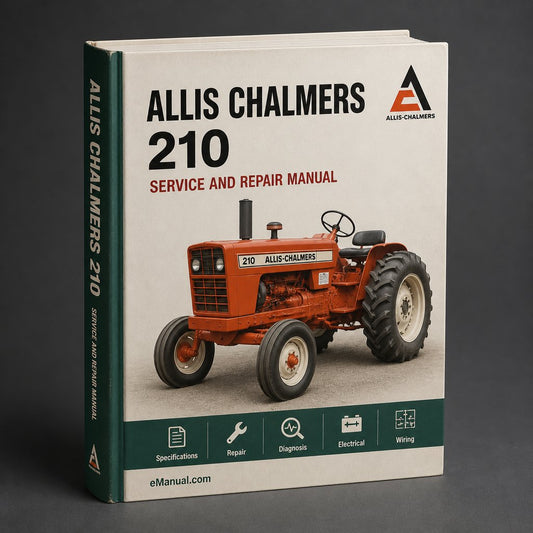 Allis Chalmers 210 Service Repair Workshop Manual