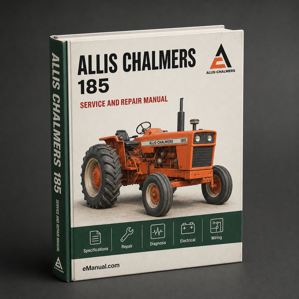 Allis Chalmers 185 Service Repair Workshop Manual