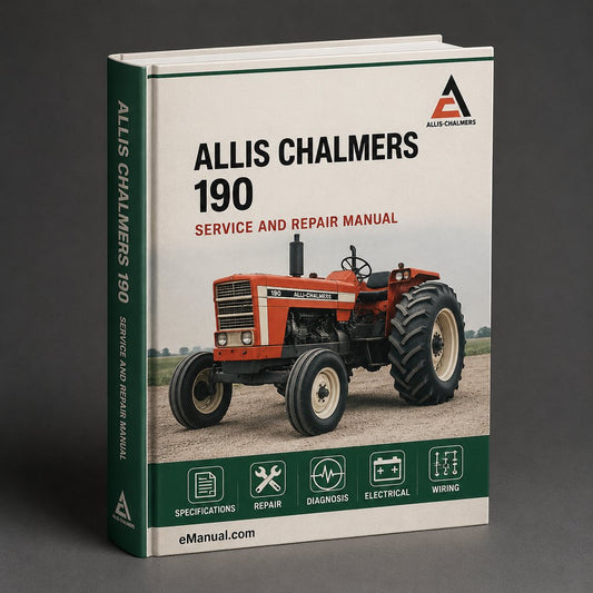 Allis Chalmers 190 Service Repair Workshop Manual