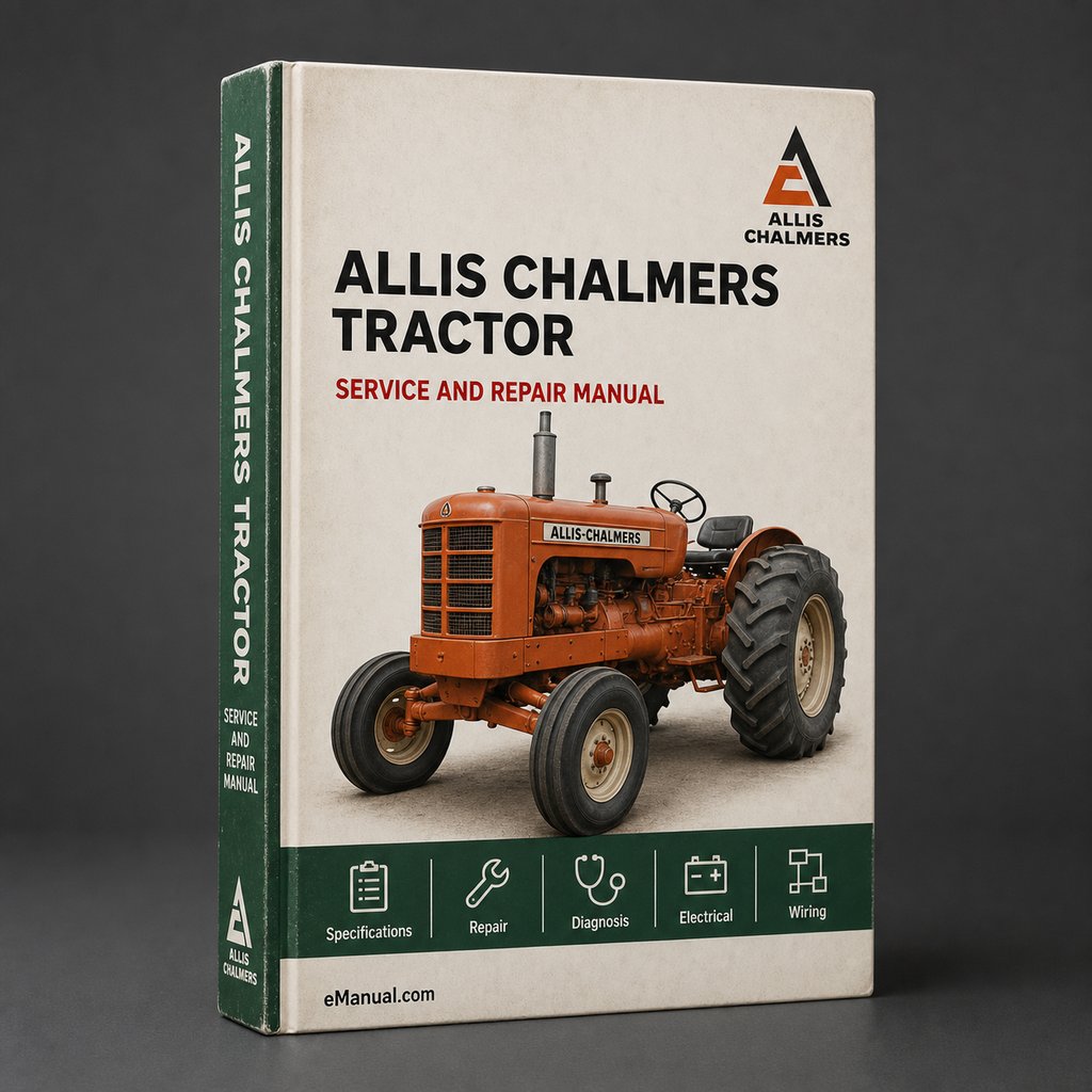 Allis Chalmers G Tractor Service Repair Workshop Manual
