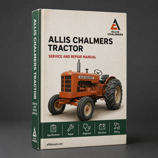 Allis Chalmers G Tractor Service Repair Workshop Manual