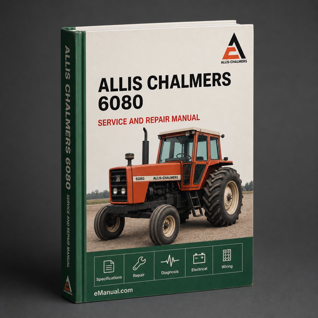 Allis Chalmers 6080 Service Repair Workshop Manual