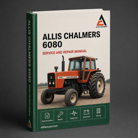 Allis Chalmers 6080 Service Repair Workshop Manual