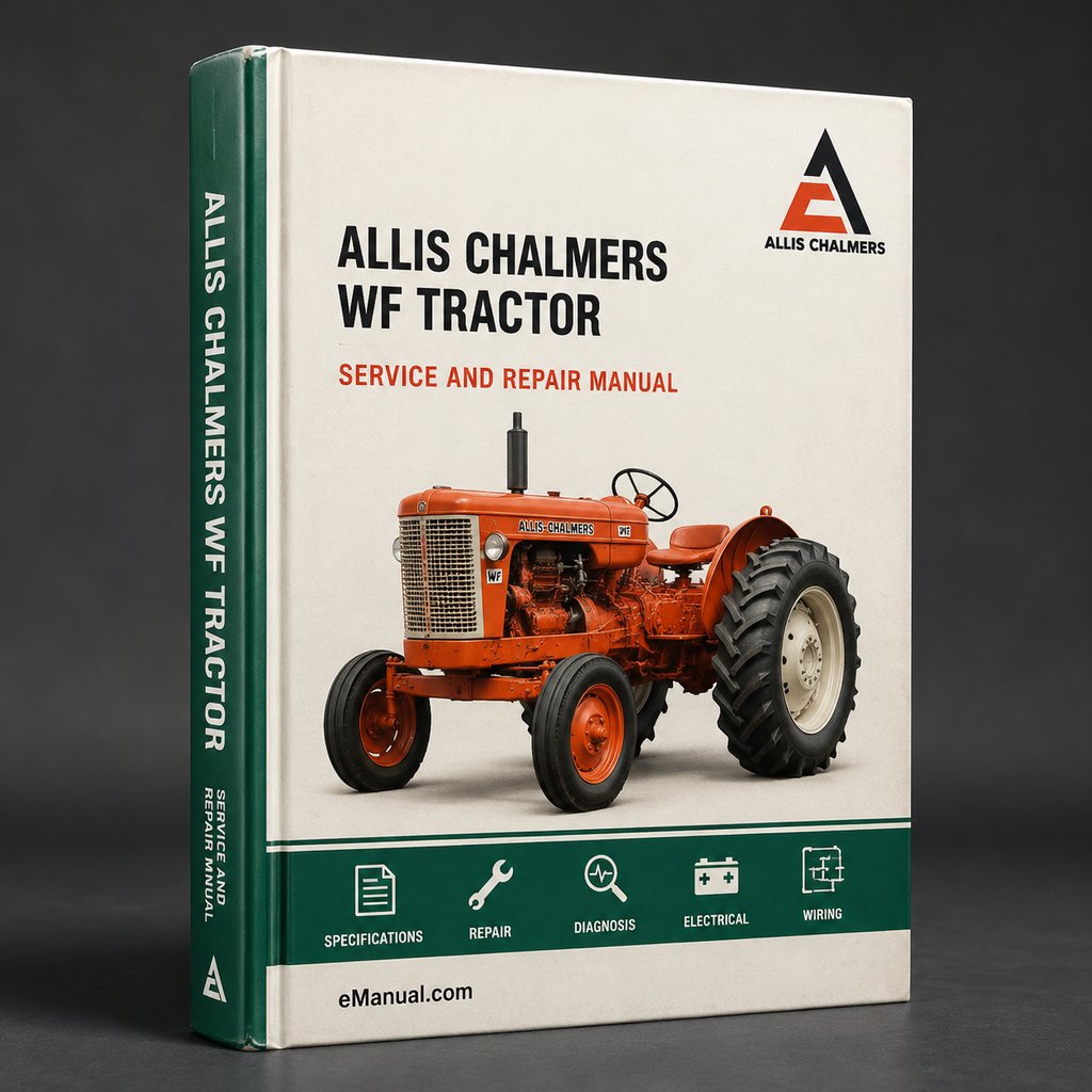 Allis Chalmers WF Tractor Service Repair Workshop Manual