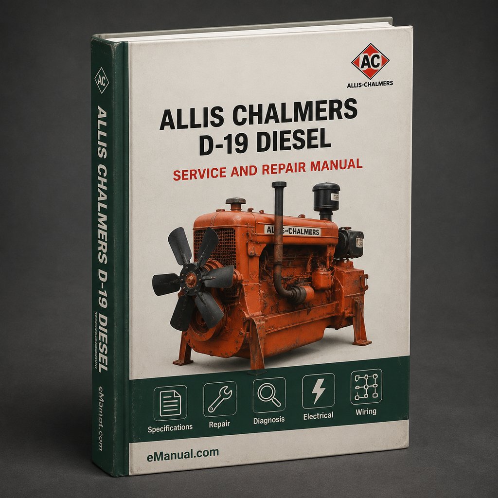 Allis Chalmers D-19 Diesel Service Repair Workshop Manual