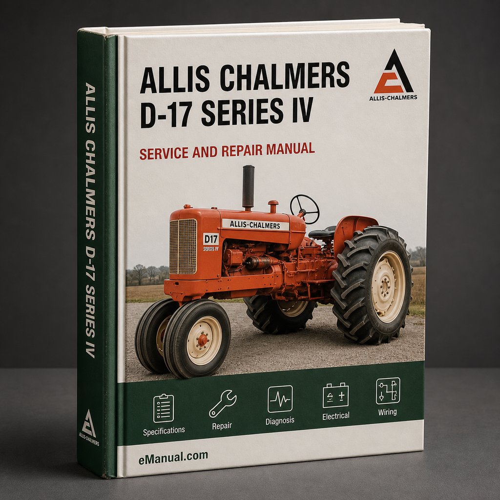 Allis Chalmers D-17 Series IV Service Repair Workshop Manual