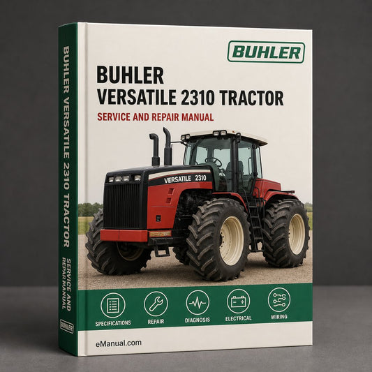 Buhler Versatile 2310 tractor Factory Service Repair Manual