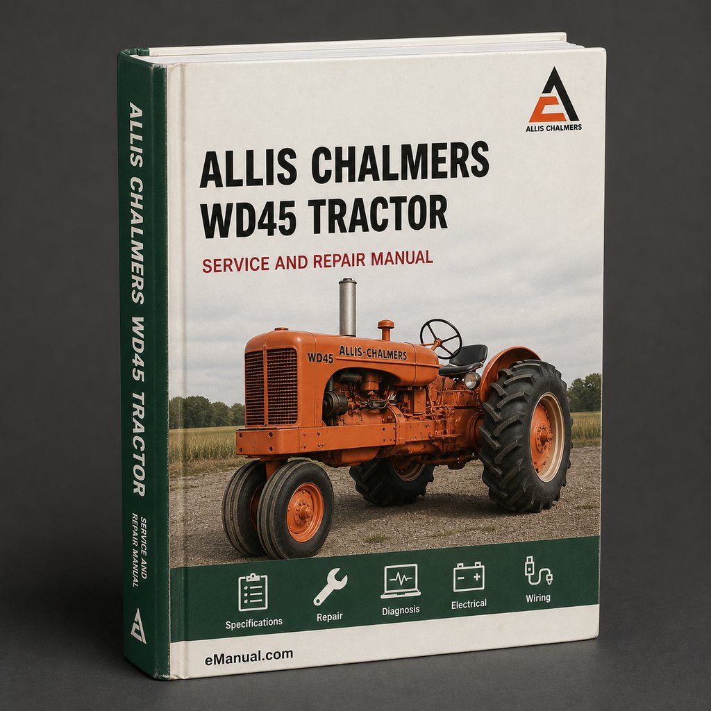 Allis Chalmers WD45 Tractor Service Repair Workshop Manual