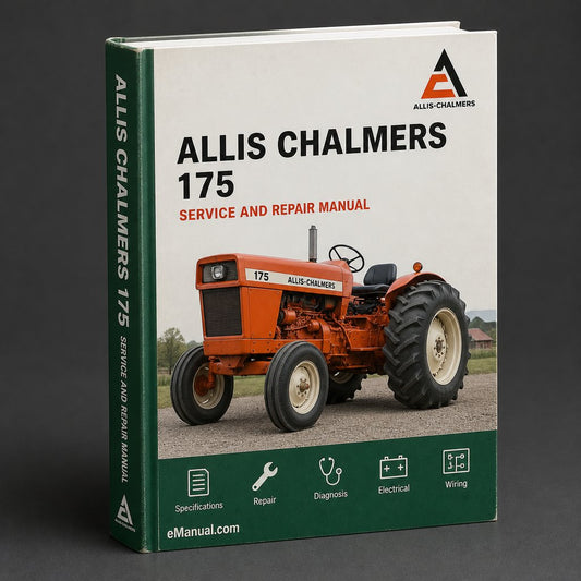 Allis Chalmers 175 Service Repair Workshop Manual