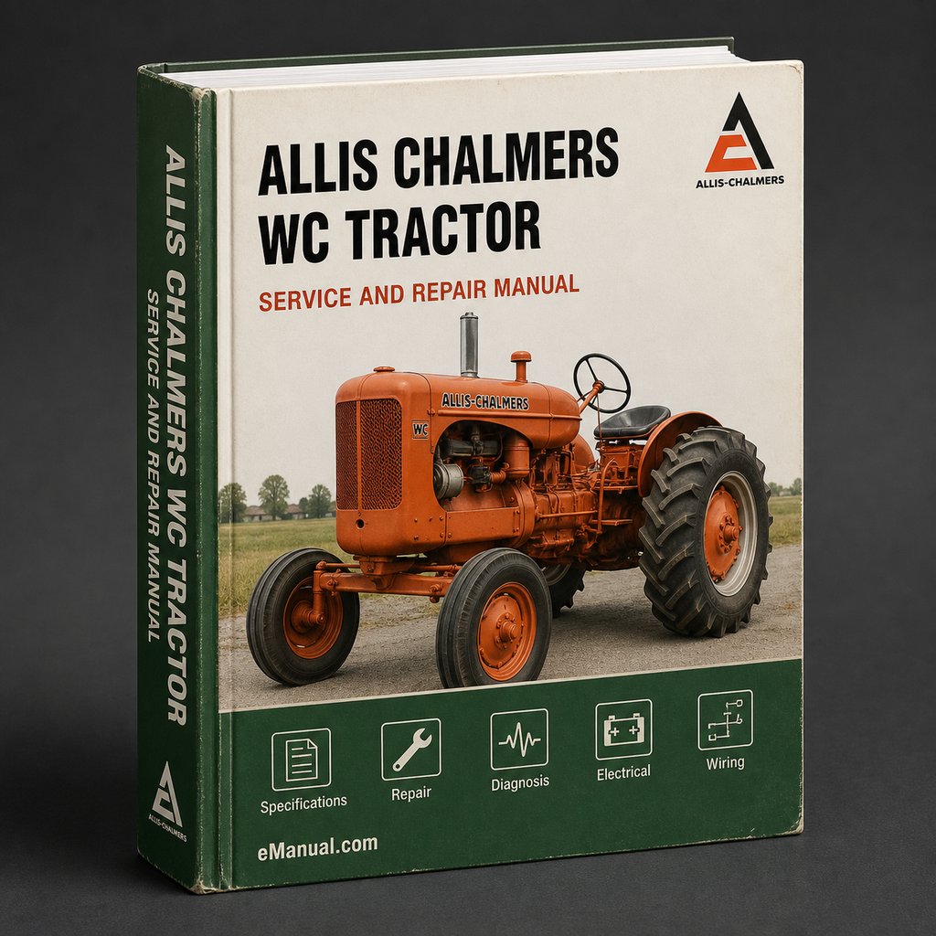Allis Chalmers WC Tractor Service Repair Workshop Manual