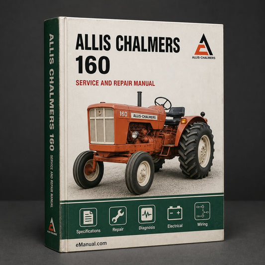 Allis Chalmers 160 Service Repair Workshop Manual
