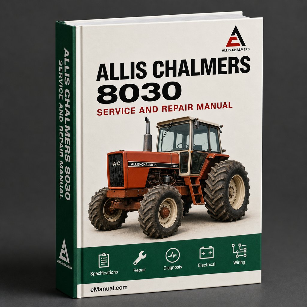Allis Chalmers 8030 Service Repair Workshop Manual