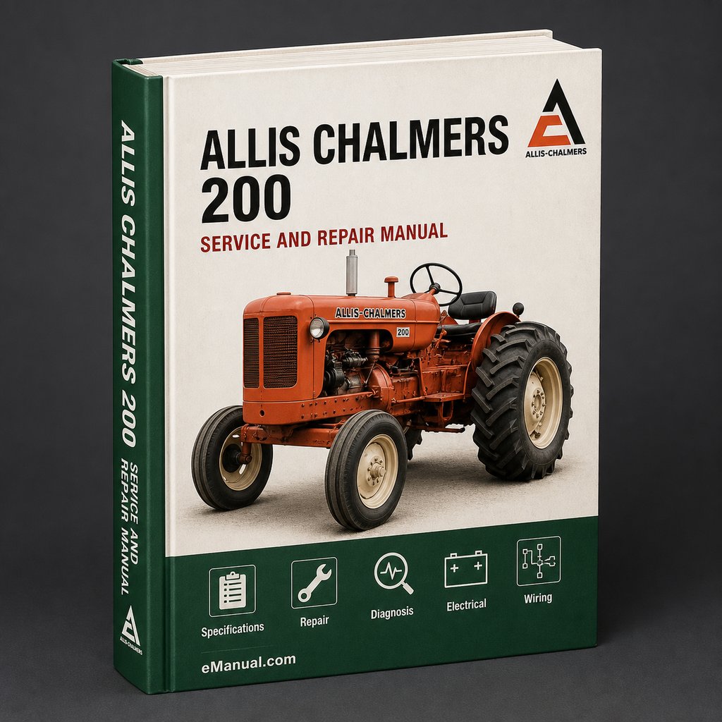 Allis Chalmers 200 Service Repair Workshop Manual