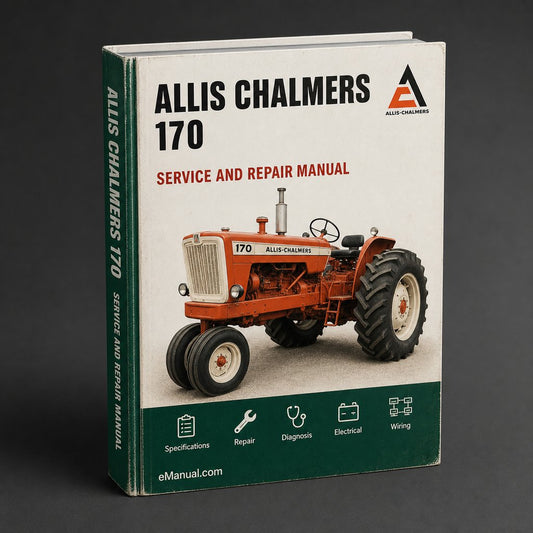 Allis Chalmers 170 Workshop Service Repair Manual