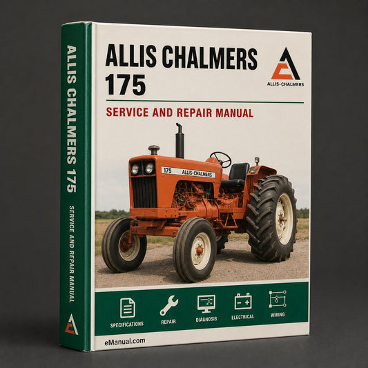 Allis Chalmers 175 Workshop Service Repair Manual