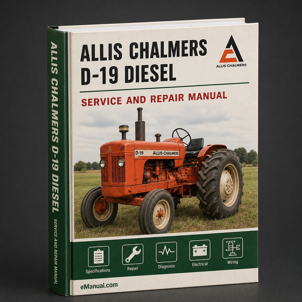 Allis Chalmers D-19 Diesel Workshop Service Repair Manual