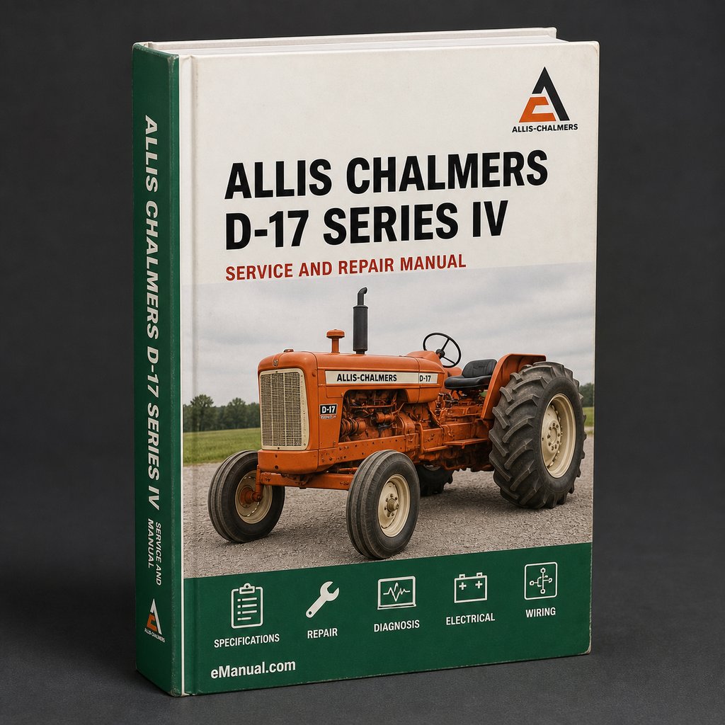 Allis Chalmers D-17 Series IV Workshop Service Repair Manual