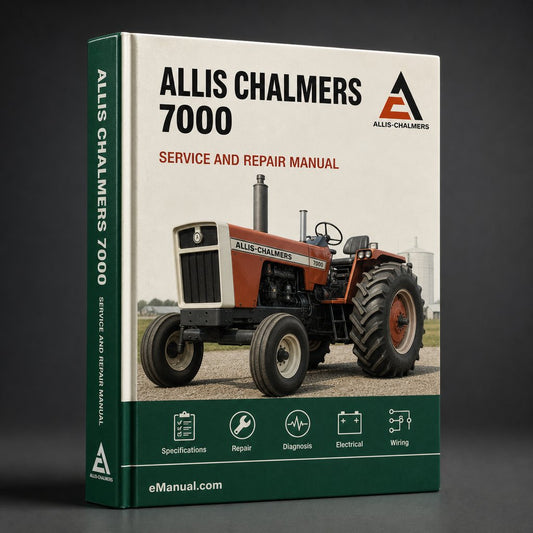 Allis Chalmers 7000 Workshop Service Repair Manual