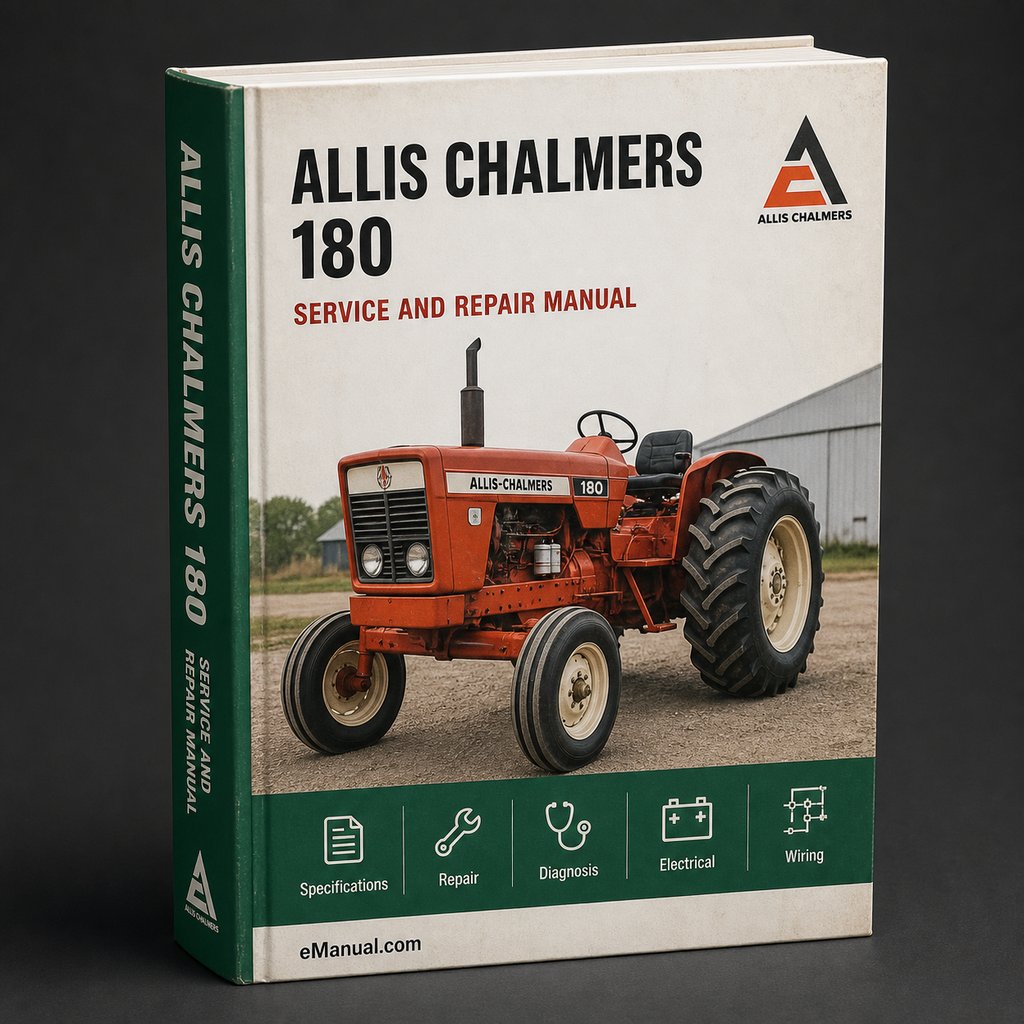 Allis Chalmers 180 Workshop Service Repair Manual
