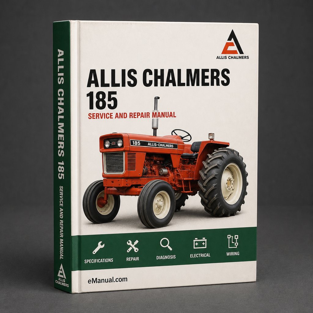 Allis Chalmers 185 Workshop Service Repair Manual
