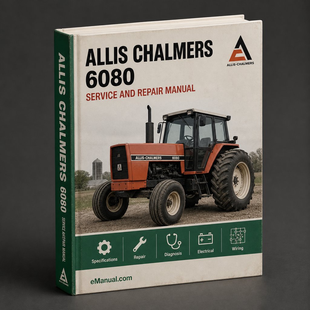 Allis Chalmers 6080 Workshop Service Repair Manual