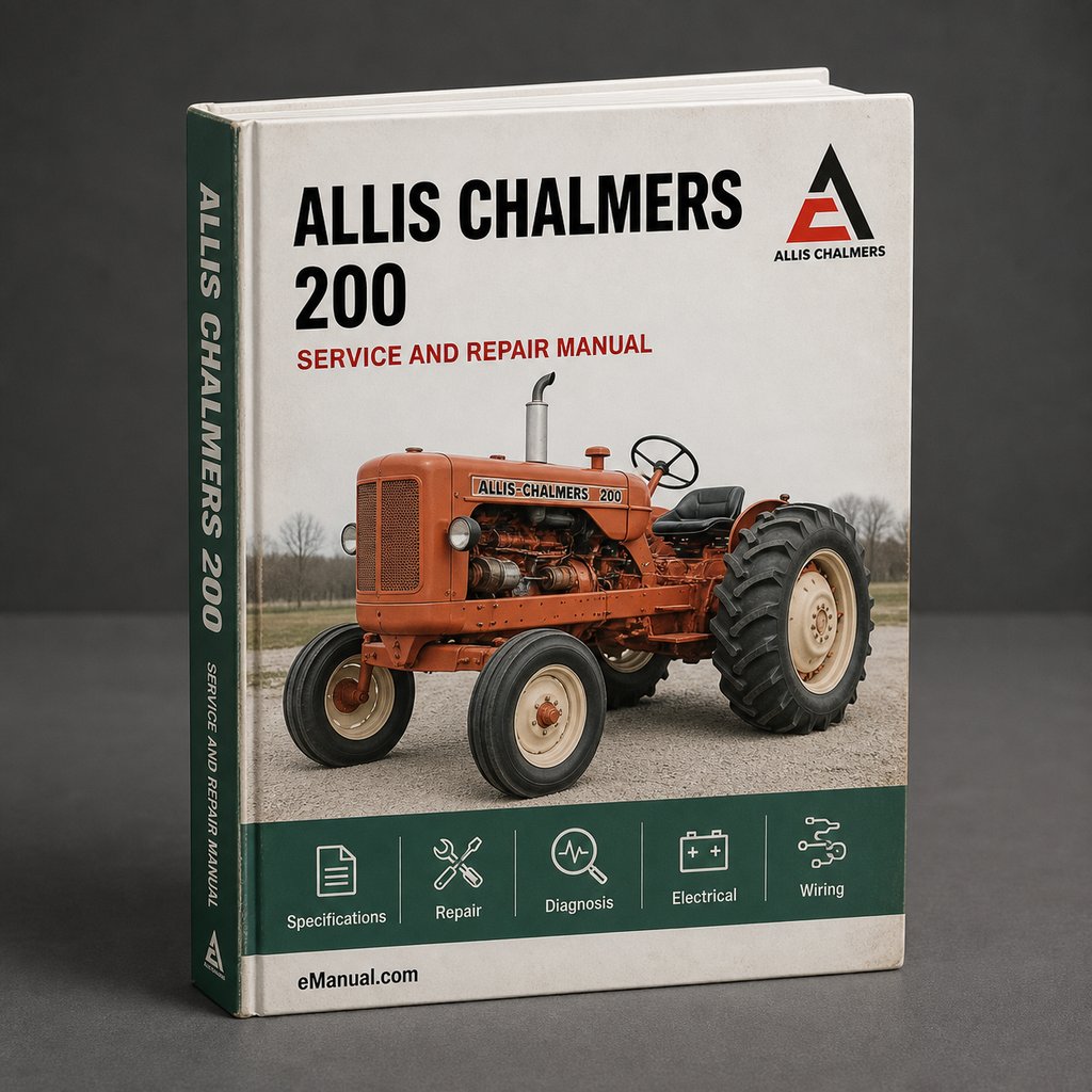 Allis Chalmers 200 Workshop Service Repair Manual