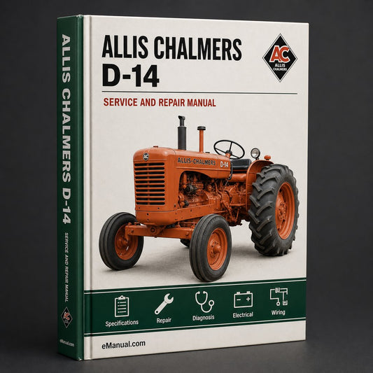 Allis Chalmers D-14 Workshop Service Repair Manual