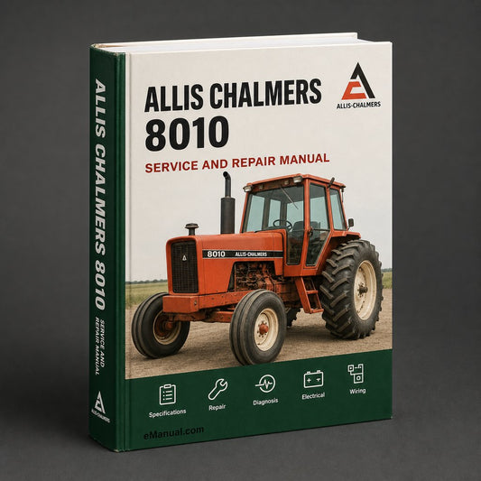Allis Chalmers 8010 Workshop Service Repair Manual