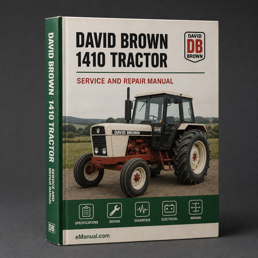 DAVID BROWN 1410 Tractor Workshop Service / Repair Manual