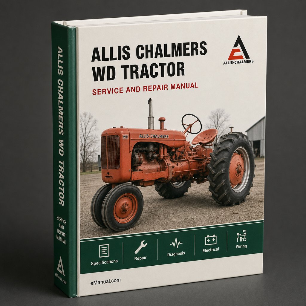 Allis Chalmers WD Tractor Workshop Service Repair Manual