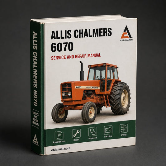 Allis Chalmers 6070 Service Repair Workshop Manual