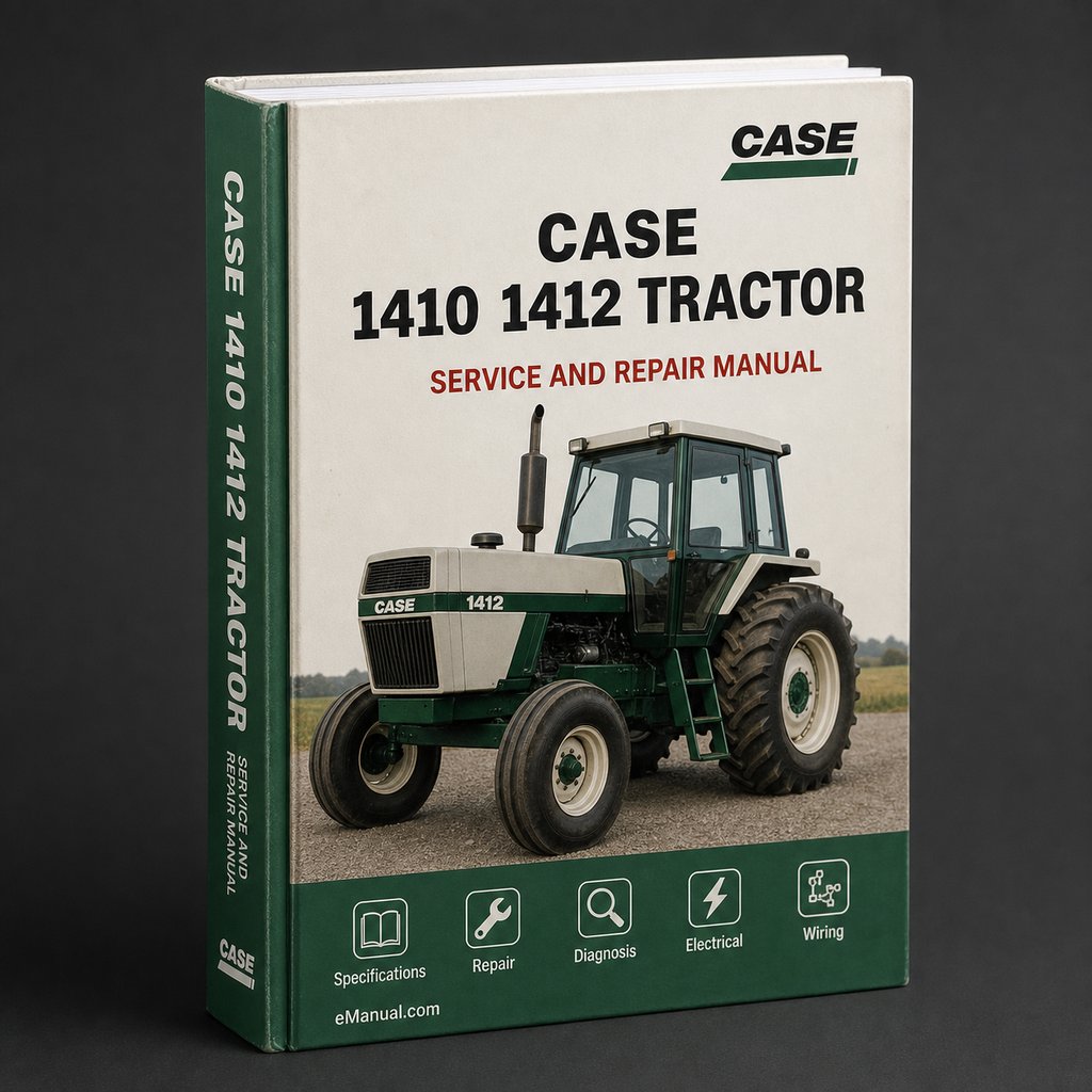 Case 1410 1412 Tractor Service Repair Workshop Manual