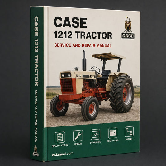 Case 1212 Tractor Service Repair Workshop Manual