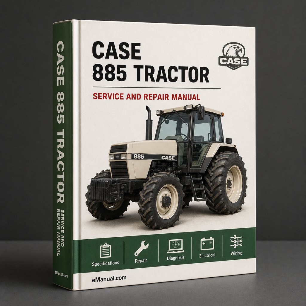 Case 885 Tractor Service Repair Workshop Manual