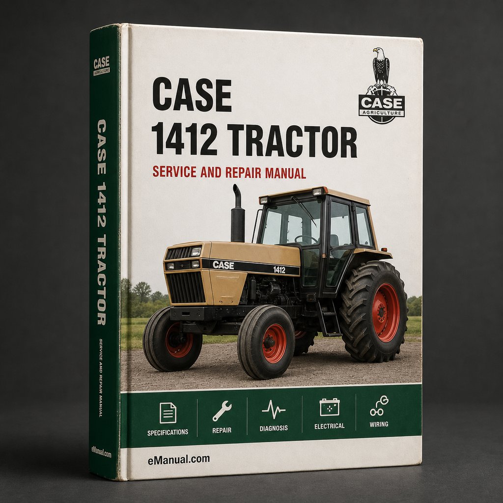 Case 1412 Tractor Service Repair Workshop Manual