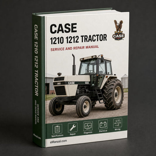 Case 1210 1212 Tractor Service Repair Workshop Manual