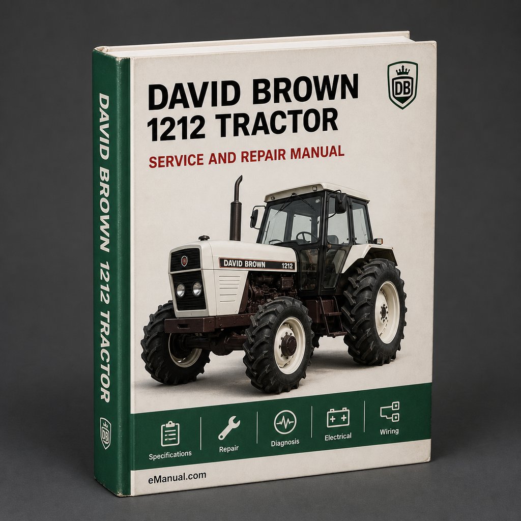 David Brown 1212 Tractor Service Repair Workshop Manual