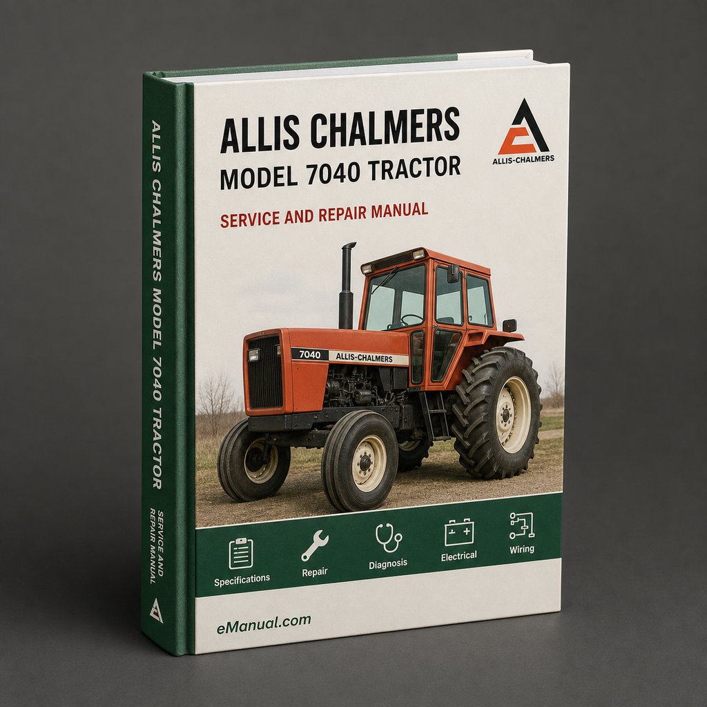 Allis Chalmers Model 7040 Tractor Workshop Service Manual