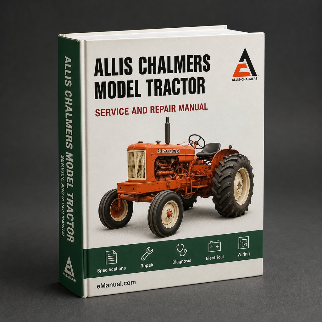 Allis Chalmers Model B Tractor Workshop Service Manual
