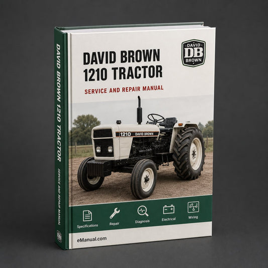 David Brown 1210 Tractor Service Repair Workshop Manual