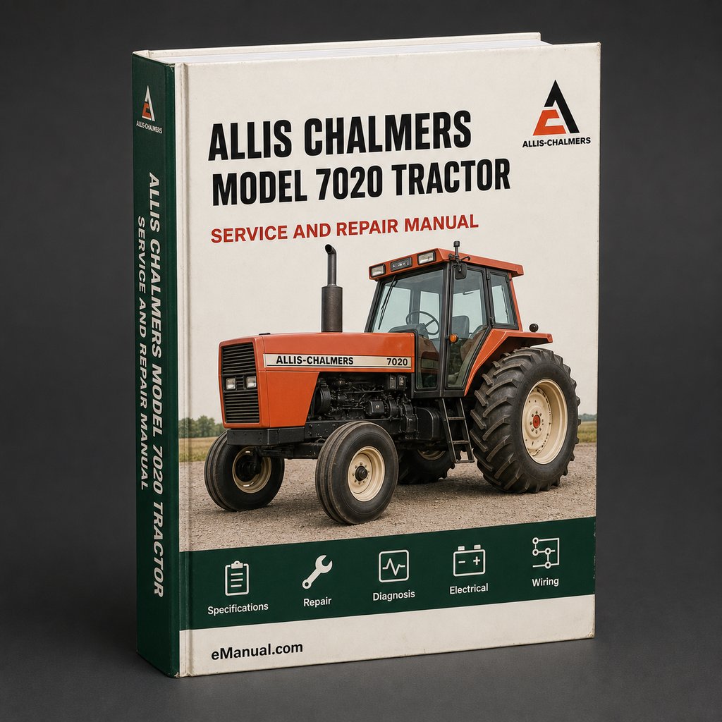 Allis Chalmers Model 7020 Tractor Workshop Service Manual