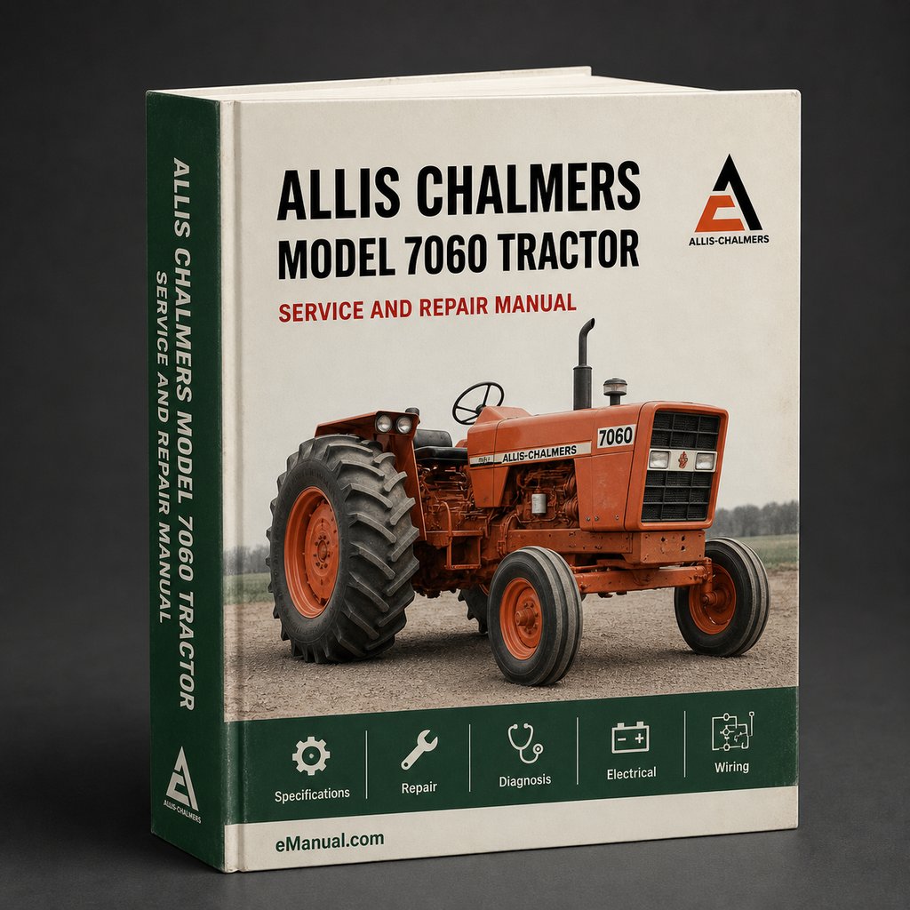 Allis Chalmers Model 7060 Tractor Workshop Service Manual