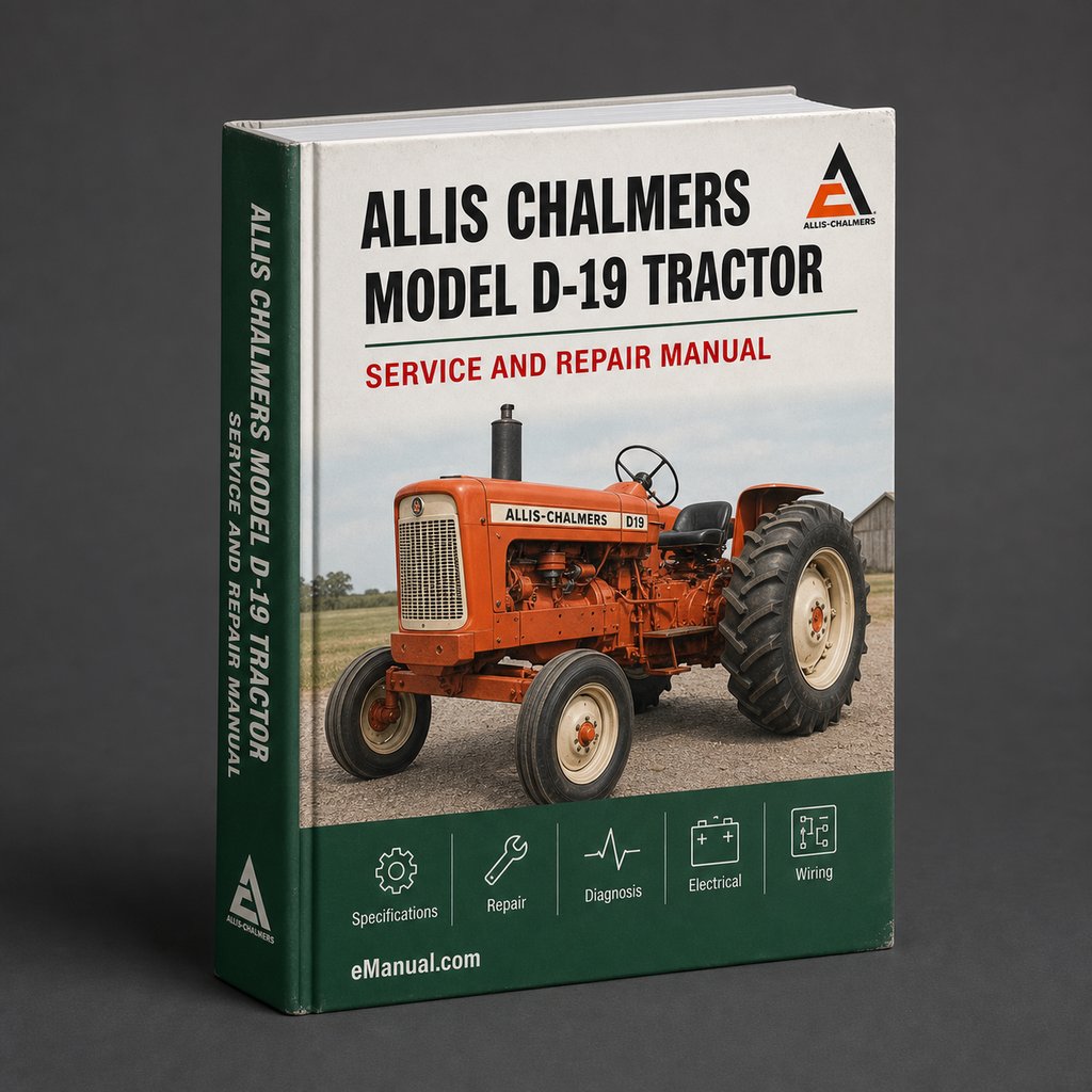 Allis Chalmers Model D-19 Tractor Workshop Service Manual