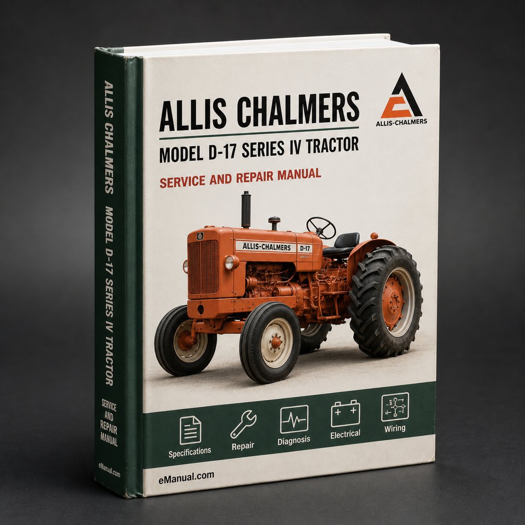Allis Chalmers Model D-17 Series IV Tractor Workshop Service Repair Manual