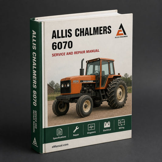 Allis Chalmers 6070 Workshop Service Repair Manual