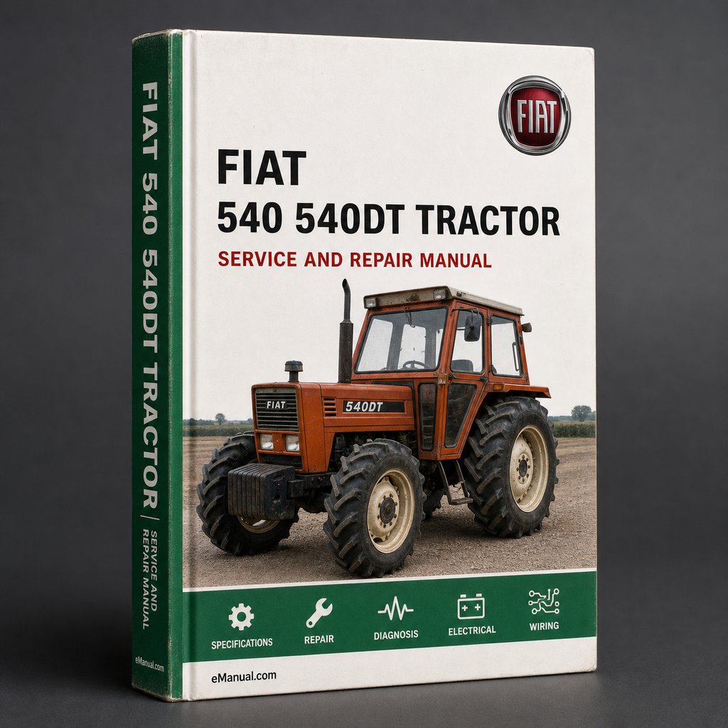 Fiat 540 540DT tractor Service Repair Workshop Manual