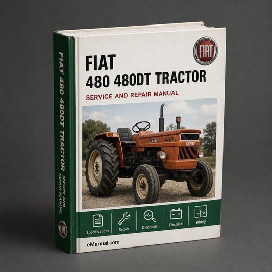 Fiat 480 480DT Tractor Service Repair Workshop Manual